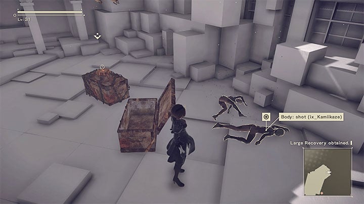 On the territory of the Copied City, you will not meet any ordinary opponents - NieR Automata: Chapter 8, Route A - walkthrough - Route A - NieR Automata Guide