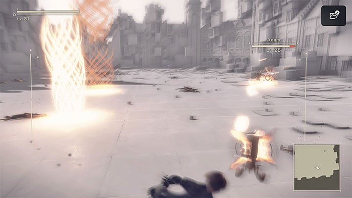 Before advancing to the second phase of the fight, you will watch a cut-scene with Adam's next speech - NieR Automata: Chapter 8, Route A - walkthrough - Route A - NieR Automata Guide