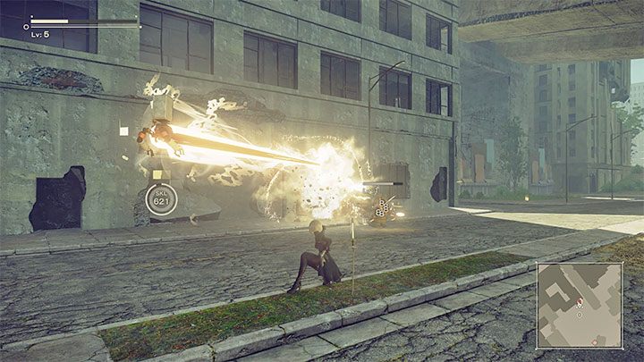 Programs are Pod's unique skills that are activated by pressing the L1 button - NieR Automata: Beginners guide - Basics - NieR Automata Guide