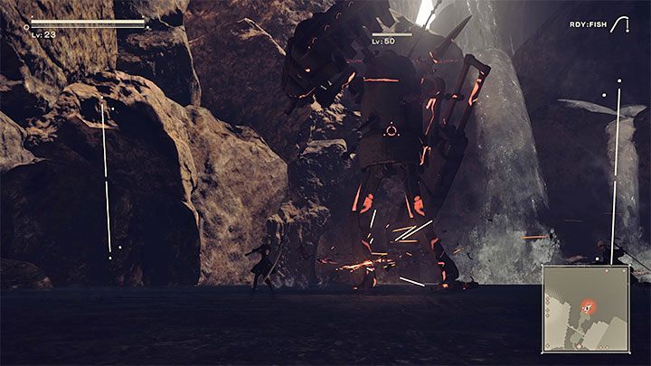 Every opponent encountered in NieR Automata has a specific experience level, which is by default displayed above their head (unless you remove the chip that provides information about your enemies from your operating system) - NieR Automata: Combat - Basics - NieR Automata Guide