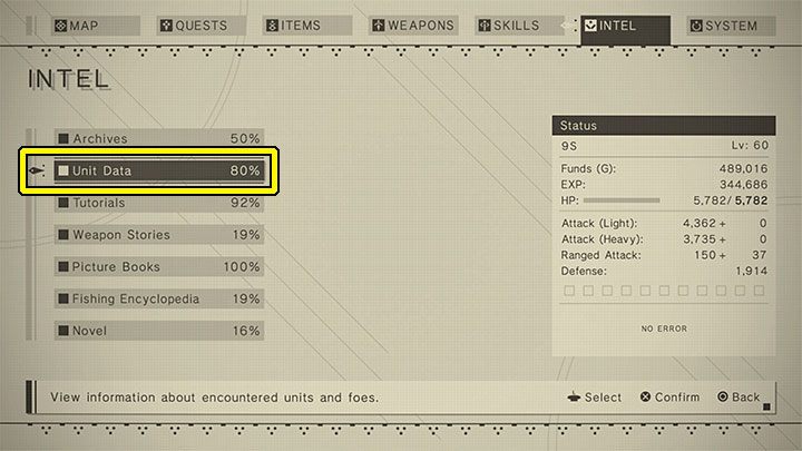 Trophy type: Bronze - Nier Automata: Trophies/Achievements - Appendix - NieR Automata Guide