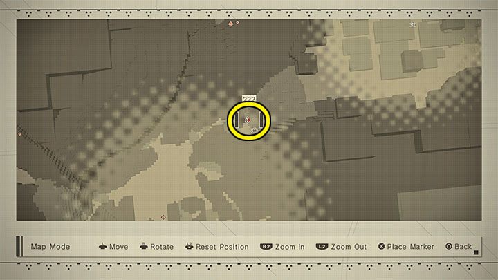 Quest giver: Jackass (Desert Camp) - NieR Automata: Desert Zone - walkthrough, side quests - Side missions - NieR Automata Guide