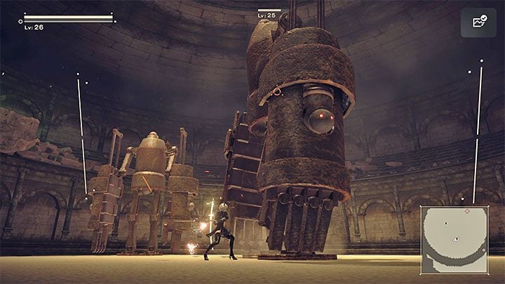 Subsequent battles have additional restrictions or difficulties (e - NieR Automata: Desert Zone - walkthrough, side quests - Side missions - NieR Automata Guide