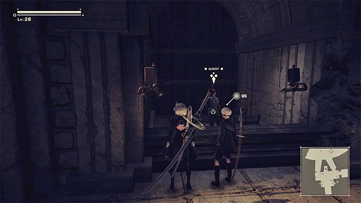 In the underground arena fights are organized - Nier Automata: Flooded City - walkthrough, side missions - Side missions - NieR Automata Guide