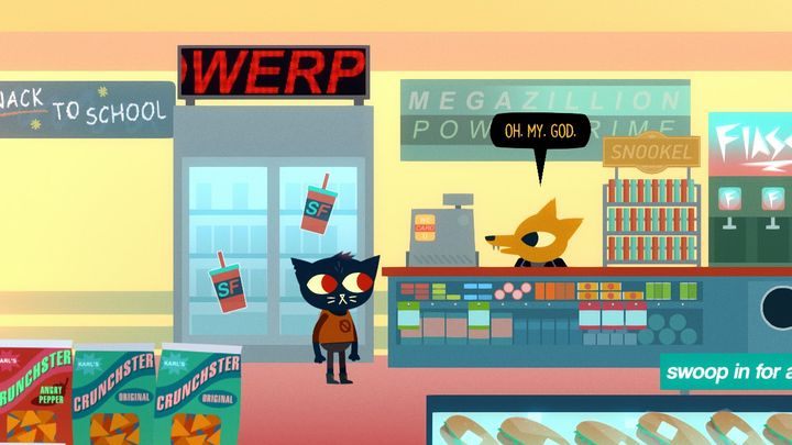 Gregg will be happy to see you. - Chapter 1 | Walkthrough - Walkthrough - Night in the Woods Game Guide