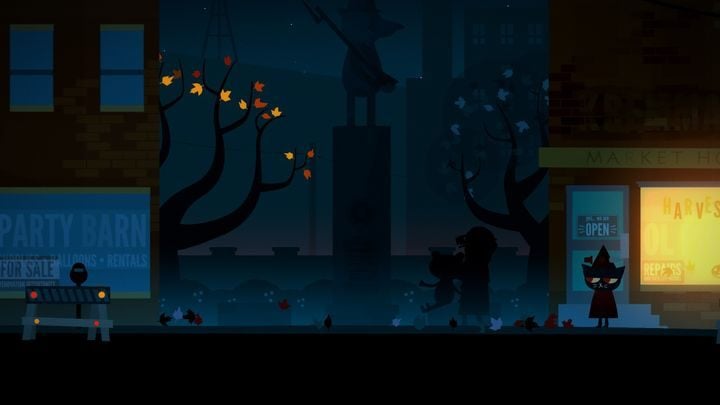 The scene of Halloween murder. - Chapter 2 | Walkthrough - Walkthrough - Night in the Woods Game Guide