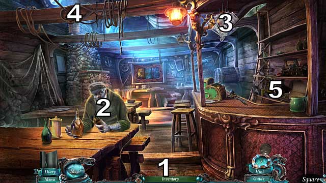 Enter the tavern [1] - Chapter 2: Boats Away | Walkthrough - Walkthrough - Nightmares from the Deep: The Sirens Call Game Guide & Walkthrough