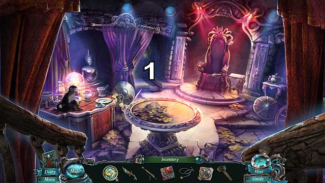 Move the statuette [1] - Chapter 5: The Shipwreck cemetery | Walkthrough - Walkthrough - Nightmares from the Deep: The Sirens Call Game Guide & Walkthrough