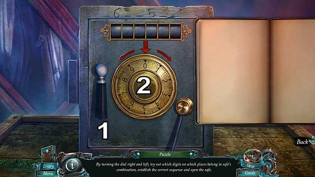 Go to the bridge and activate the stethoscope and the safe dial on the safe [1] - Chapter 5: The Shipwreck cemetery | Walkthrough - Walkthrough - Nightmares from the Deep: The Sirens Call Game Guide & Walkthrough