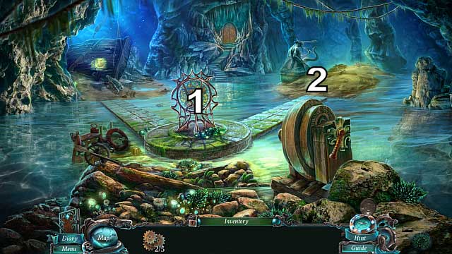 Return to Bay and put the glass hat in [1] - The Book of Davy Jones (bonus adventure) | Walkthrough - Walkthrough - Nightmares from the Deep: The Sirens Call Game Guide & Walkthrough