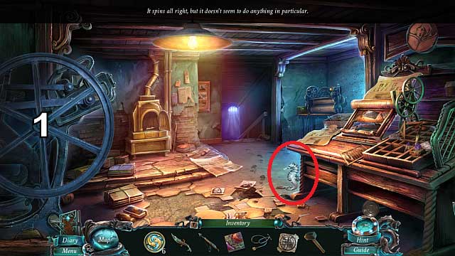 Location: Newspaper Office - Brass sea horses | Collectibles - Collectibles - Nightmares from the Deep: The Sirens Call Game Guide & Walkthrough