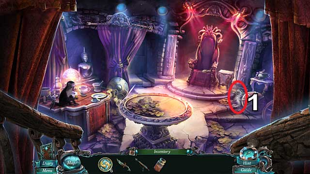 Location: Secret chamber - Brass sea horses | Collectibles - Collectibles - Nightmares from the Deep: The Sirens Call Game Guide & Walkthrough