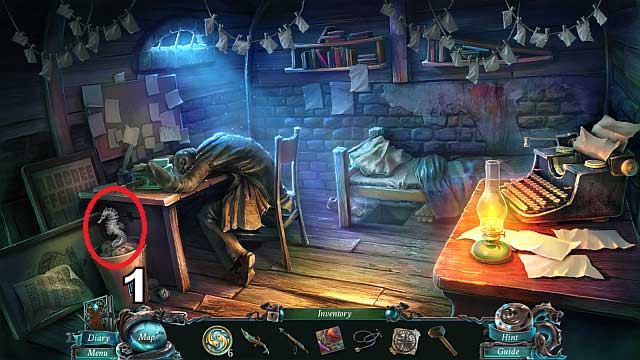 Location: Hideout - Brass sea horses | Collectibles - Collectibles - Nightmares from the Deep: The Sirens Call Game Guide & Walkthrough