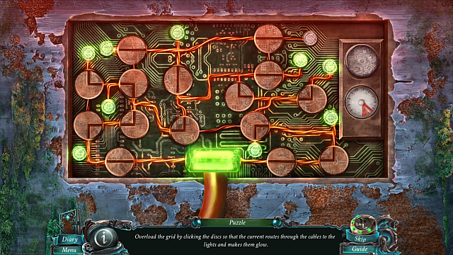 Arrange all the parts in a way that closes the circuit (see the screenshot) - Chapter 4/5 | Puzzles - Puzzles - Nightmares from the Deep: The Sirens Call Game Guide & Walkthrough