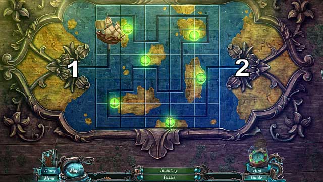 Complete a path between [1] and [2] with them - Bonus Chapter | Puzzles - Puzzles - Nightmares from the Deep: The Sirens Call Game Guide & Walkthrough