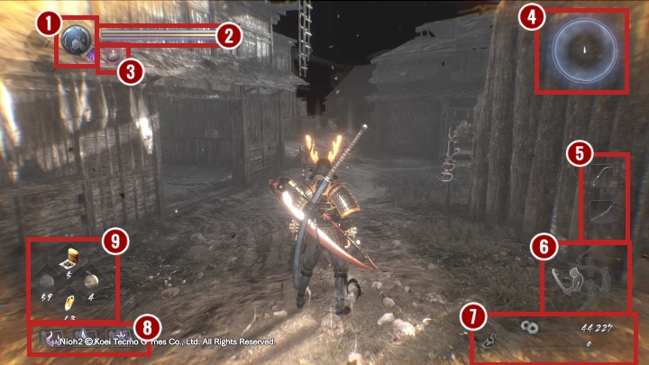 Number - Interface in NiOh 2 - Basics - NiOh 2 Guide