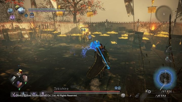 You meet Tokichiro at the beginning of the game - NiOh 2: Tokichiro boss fight - Bosses - NiOh 2 Guide