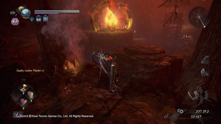 Overthrow the tree that glows with fire from the inside - NiOh 2: The High Spirited Demon walkthrough - Main missions - NiOh 2 Guide