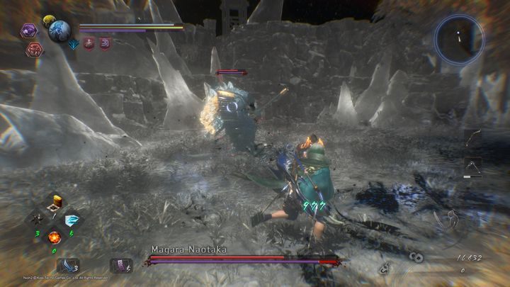 There are two ways of approaching the boss - NiOh 2: Magara Naotaka | Boss fight - Bosses - NiOh 2 Guide