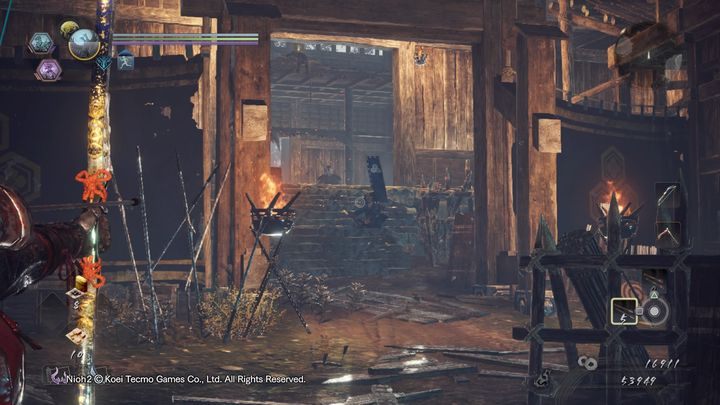 Soon, you will come across a large number of soldiers - Corpses and Ice | NiOh 2 Walkthrough - Main missions - NiOh 2 Guide