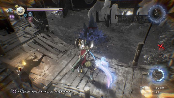 There are many Yokai here, but instead of dealing with them one at a time, go up to get past a large portion of them - Corpses and Ice | NiOh 2 Walkthrough - Main missions - NiOh 2 Guide