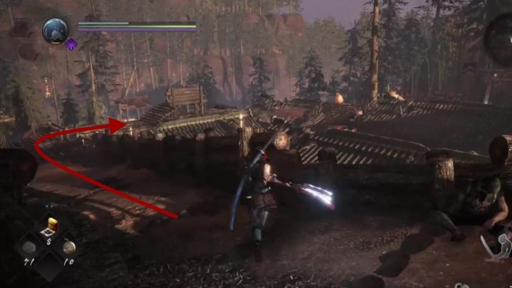 After dealing with them, go up the stairs - The Beast of Smoke and Flame | NiOh 2 Walkthrough - Main missions - NiOh 2 Guide