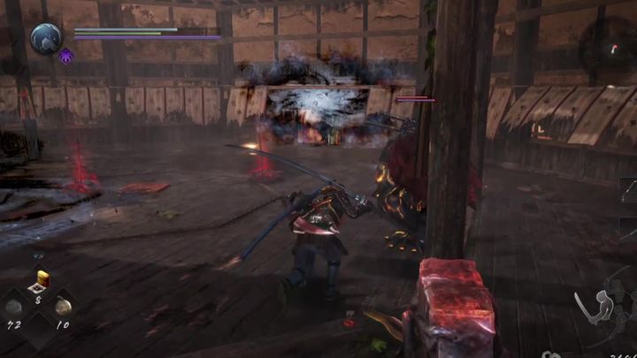 Once the battle concludes, a door leading further ahead will open - The Beast of Smoke and Flame | NiOh 2 Walkthrough - Main missions - NiOh 2 Guide