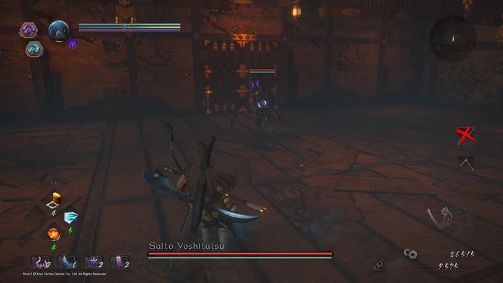 Saito Yoshitatsu is the second human boss in NiOh 2 - NiOh 2: Saito Yoshitatsu | Boss fight - Bosses - NiOh 2 Guide