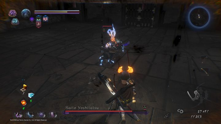 From time to time, the boss will use Yokai Shift - NiOh 2: Saito Yoshitatsu | Boss fight - Bosses - NiOh 2 Guide