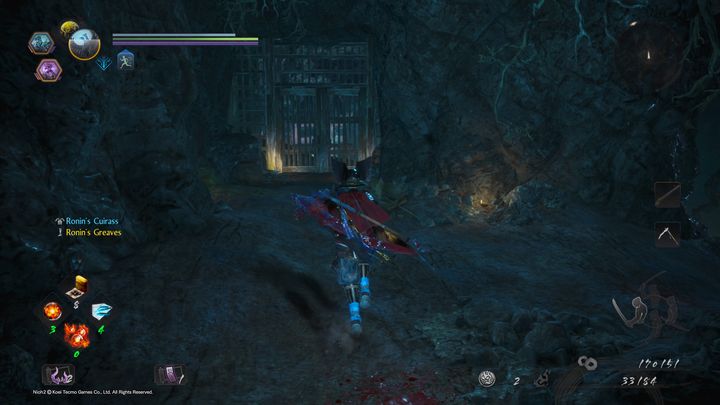 After you defeat all opponents, unlock the shortcut next to the second shrine - The Vipers Sanctum | NiOh 2 Walkthrough - Main missions - NiOh 2 Guide