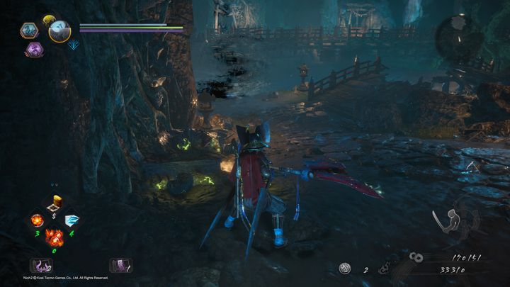 There is a Yokai Realm in front of you - a snake woman will emerge from it - The Vipers Sanctum | NiOh 2 Walkthrough - Main missions - NiOh 2 Guide