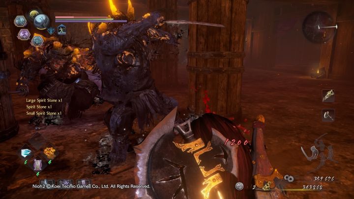 However, watch out for the enemies behind the door, as there is a duo Yoki and a Yokai soldier - NiOh 2: The Golden Castle walkthrough - Main missions - NiOh 2 Guide
