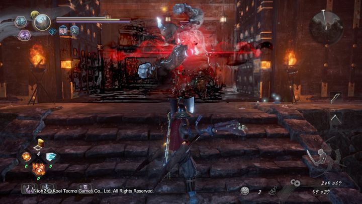 However, turn right first before going there - The Hollow Fortress | NiOh 2 Walkthrough - Main missions - NiOh 2 Guide