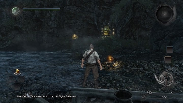 The beginning of the mission will greet you with this view - Isle of Demons part 1 | Main missions | NiOh - Main missions - NiOh Game Guide