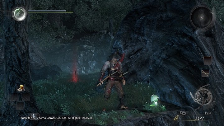 Take your time to defeat them, as the same ledge is a home to a Kodama spirit - Isle of Demons part 1 | Main missions | NiOh - Main missions - NiOh Game Guide