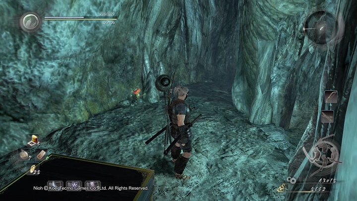 The last Kodama in this location is in the cave guarded by several devils, dwellers and one-eyed ones - Deep in the Shadows | Main missions | NiOh - Main missions - NiOh Game Guide