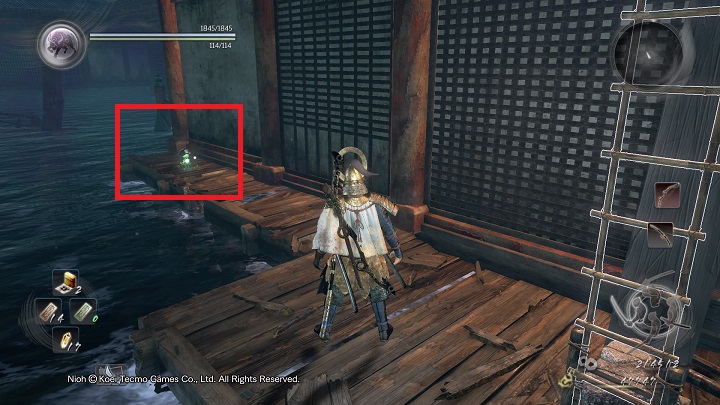 Before you move to another part of the location you should get on a rooftop by using the previously mentioned passage - The Ocean Roars Again | Main missions | NiOh - Main missions - NiOh Game Guide