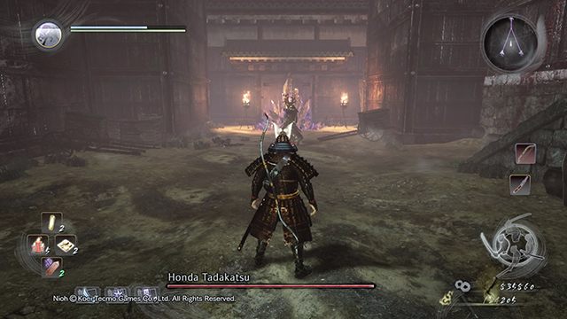 Destroy the crystals in order to avoid the battle - The Defiled Castle | Main missions | NiOh - Main missions - NiOh Game Guide