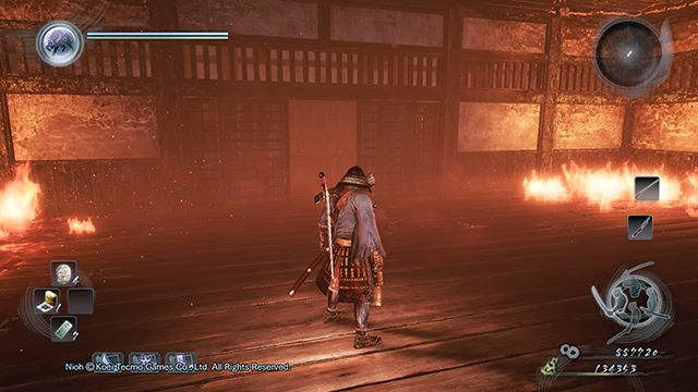 Watch out for the fire in the building - Immortal Flame | Main missions | NiOh - Main missions - NiOh Game Guide