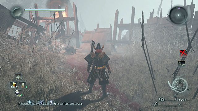 After passing through the uneven platform you will face a boss - Sekigahara | Main missions | NiOh - Main missions - NiOh Game Guide
