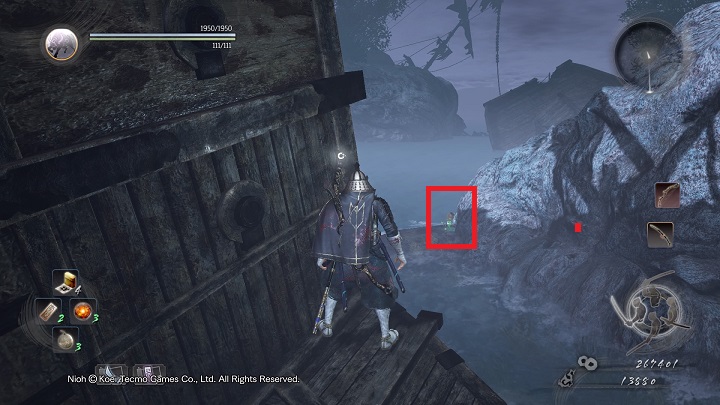 Jump into water before you move forward - The Conspirators | Side missions | NiOh - Side missions - NiOh Game Guide