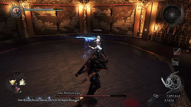 The boss uses various natural elements - Oda Nobunaga | NiOh Boss Encounters - Boss Encounters - NiOh Game Guide