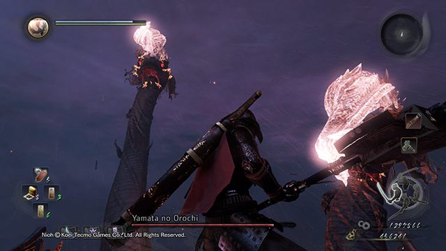 You are simultaneously attacked by several heads - Yamata no Orochi | NiOh Boss Encounters - Boss Encounters - NiOh Game Guide