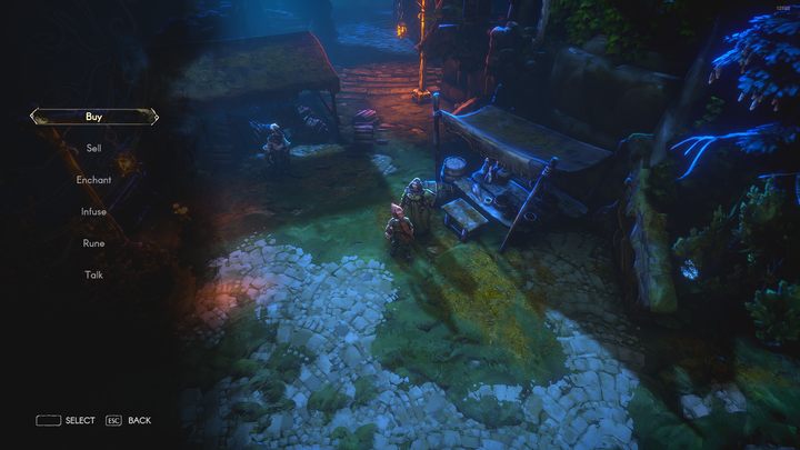 Later in the game, Eleanor will be one of your most visited destinations following her unique prowess in Enchanting - No Rest for the Wicked: How to upgrade weapons? - FAQ - No Rest for the Wicked Guide