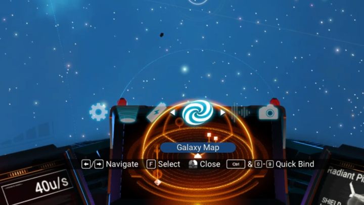 Leave the planet and go to the galaxy map - No Mans Sky 2022: How to leave first system? - No Mans Sky: FAQ - No Mans Sky Game Guide