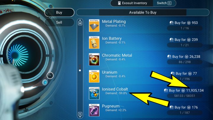 Remember that the price of an element will only drop if you sell a lot of it - No Mans Sky 2022: How to acquire units? - No Mans Sky: FAQ - No Mans Sky Game Guide