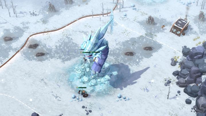 Battle with Hrimgandr is only taking place to distract attention from the miners. - Tremors | Northgard Walkthrough - Walkthrough - Northgard Game Game Guide