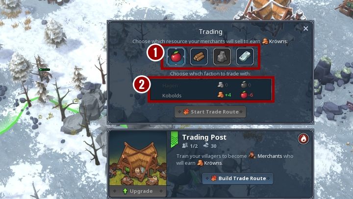 Moreover, you can increase the amount of generated money by developing the trade tree - Finances in Northgard - Game Mechanics - Northgard Game Game Guide