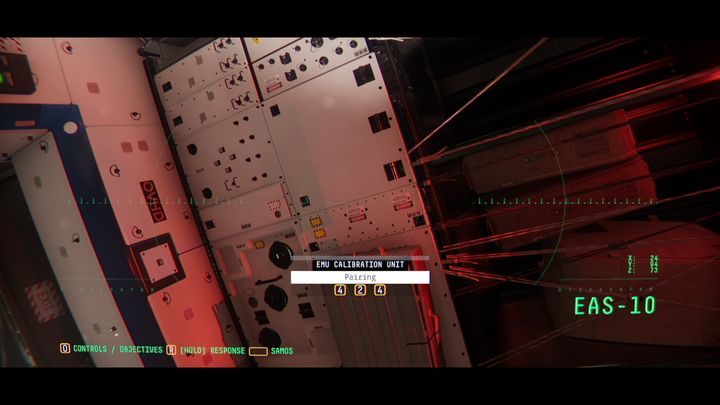 In the same room you will also find a device called EMU CALIBRATION UNIT - Observation: Reactor - walkthrough, level 2 - Walkthrough - Observation Guide
