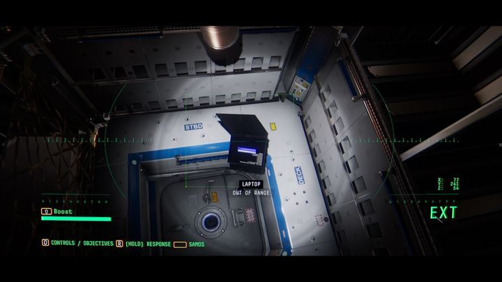 There is a laptop there - Observation: The first space walk - walkthrough, level 3 - Walkthrough - Observation Guide